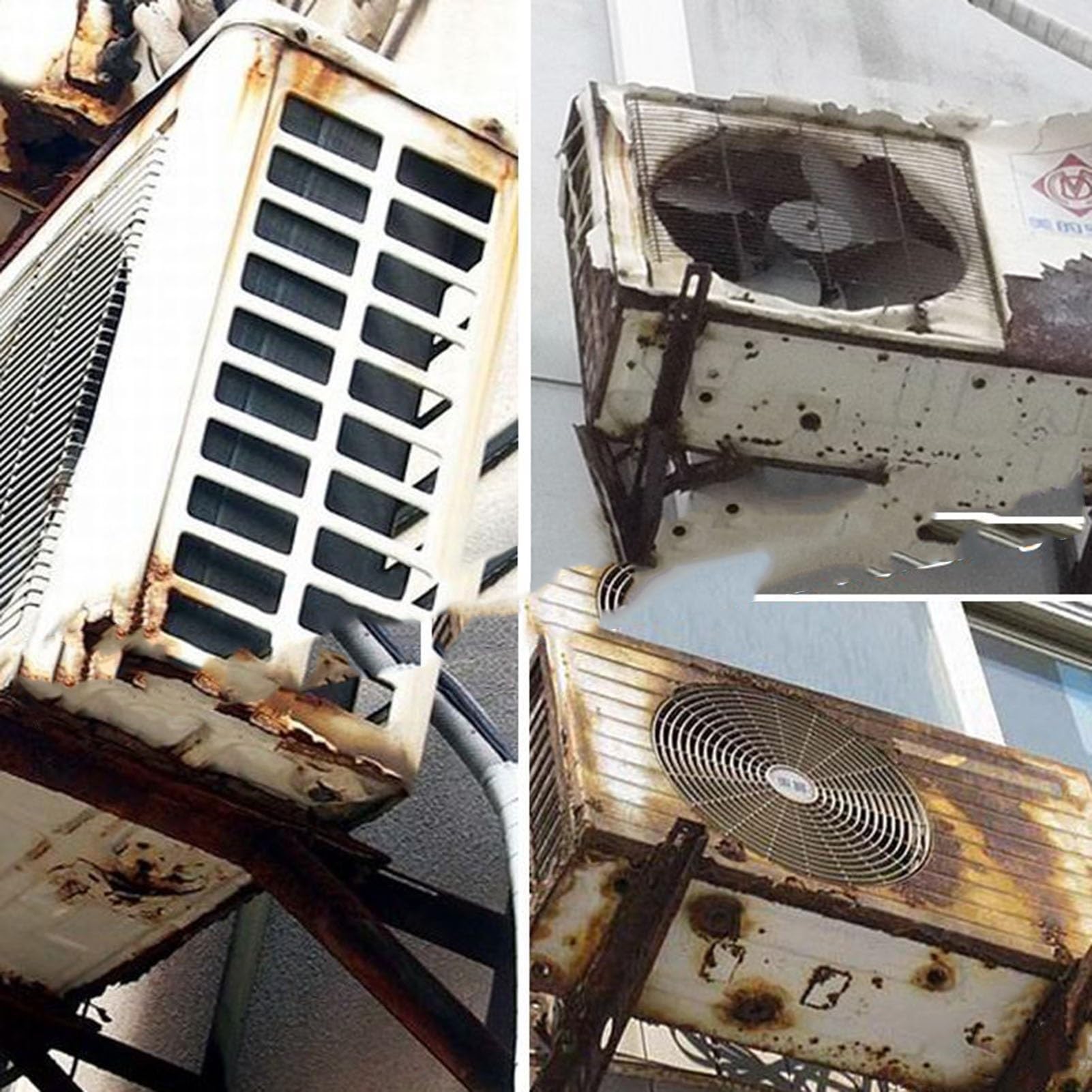 Coperture Protettive per Condizionatori d'Aria, in Tessuto Oxford per Mini Split, Pompa di Calore, Condensatore, Compressore - Unità Esterne