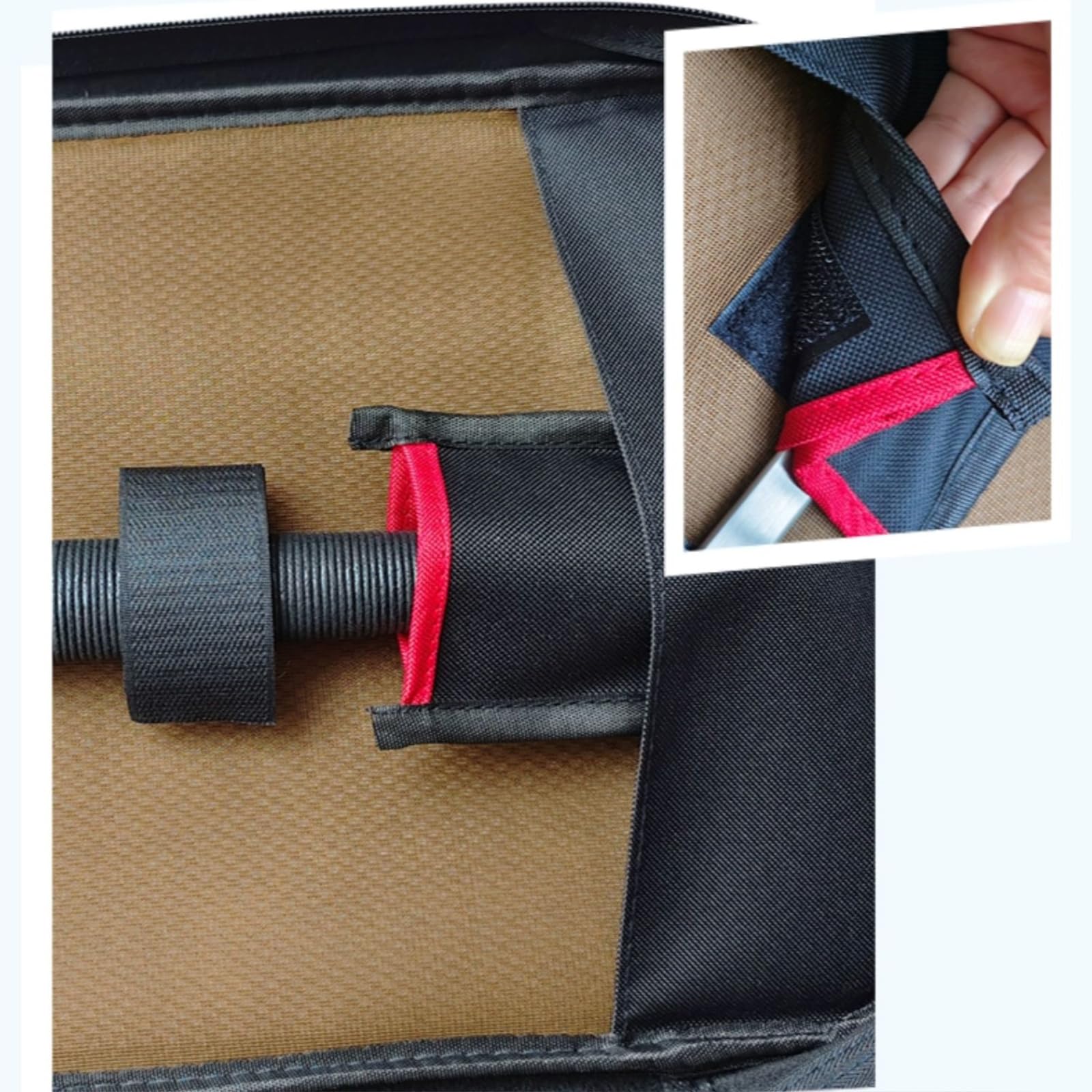 Bolsas de almacenamiento de 142cm丨Bolsa para espada occidental丨Puede contener 2 espadas丨Bolsas para espadas largas esgrima丨Bolsa para espada impermeable de tela Oxford丨Mochila de hombro portátil