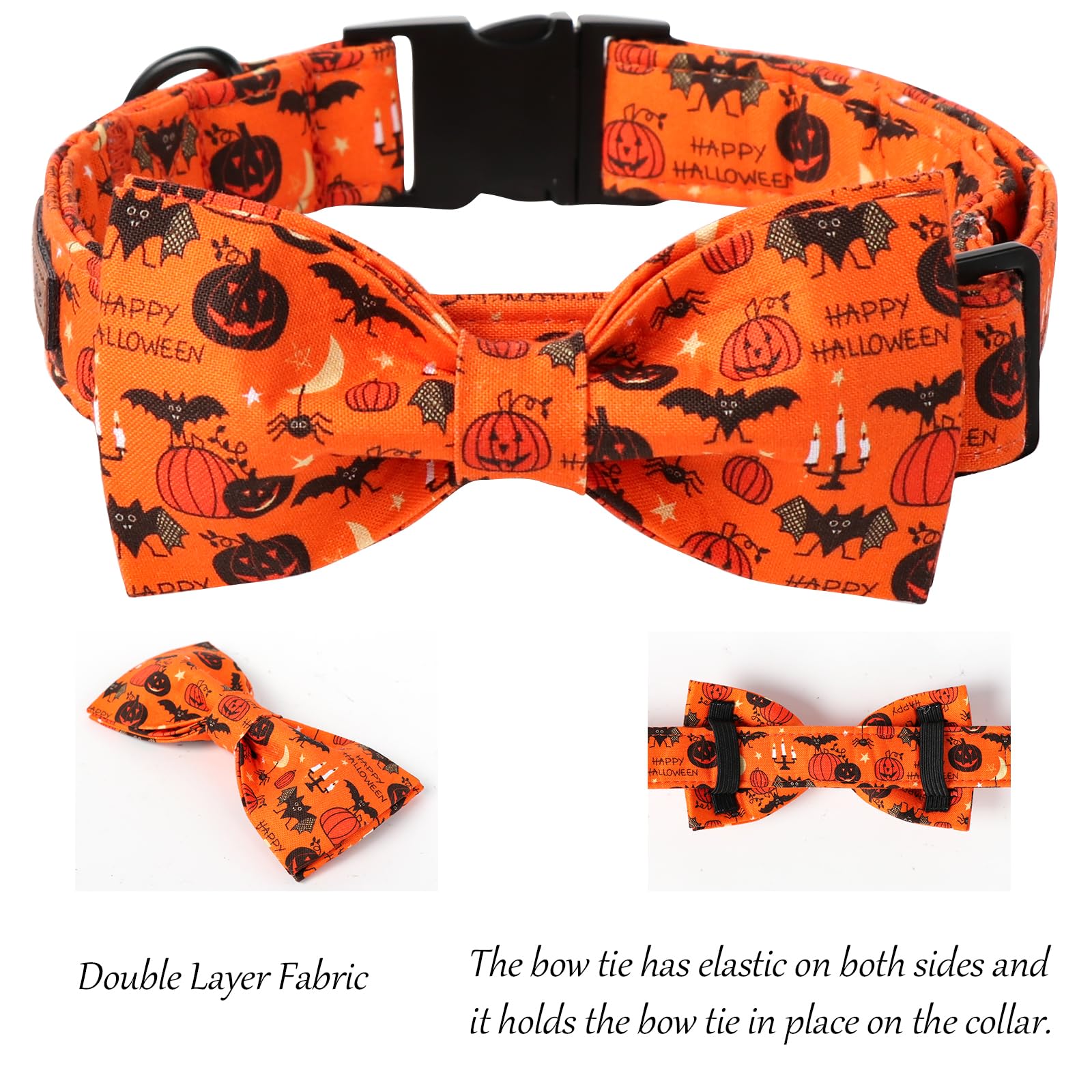 Lionet Paws Fall Halloween Dog Collar - Image 4