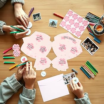 Amazon | METBOU 寄せ書き 色紙 さくら メッセージカード Amazon | METBOU 寄せ書き 色紙 さくら メッセージカード