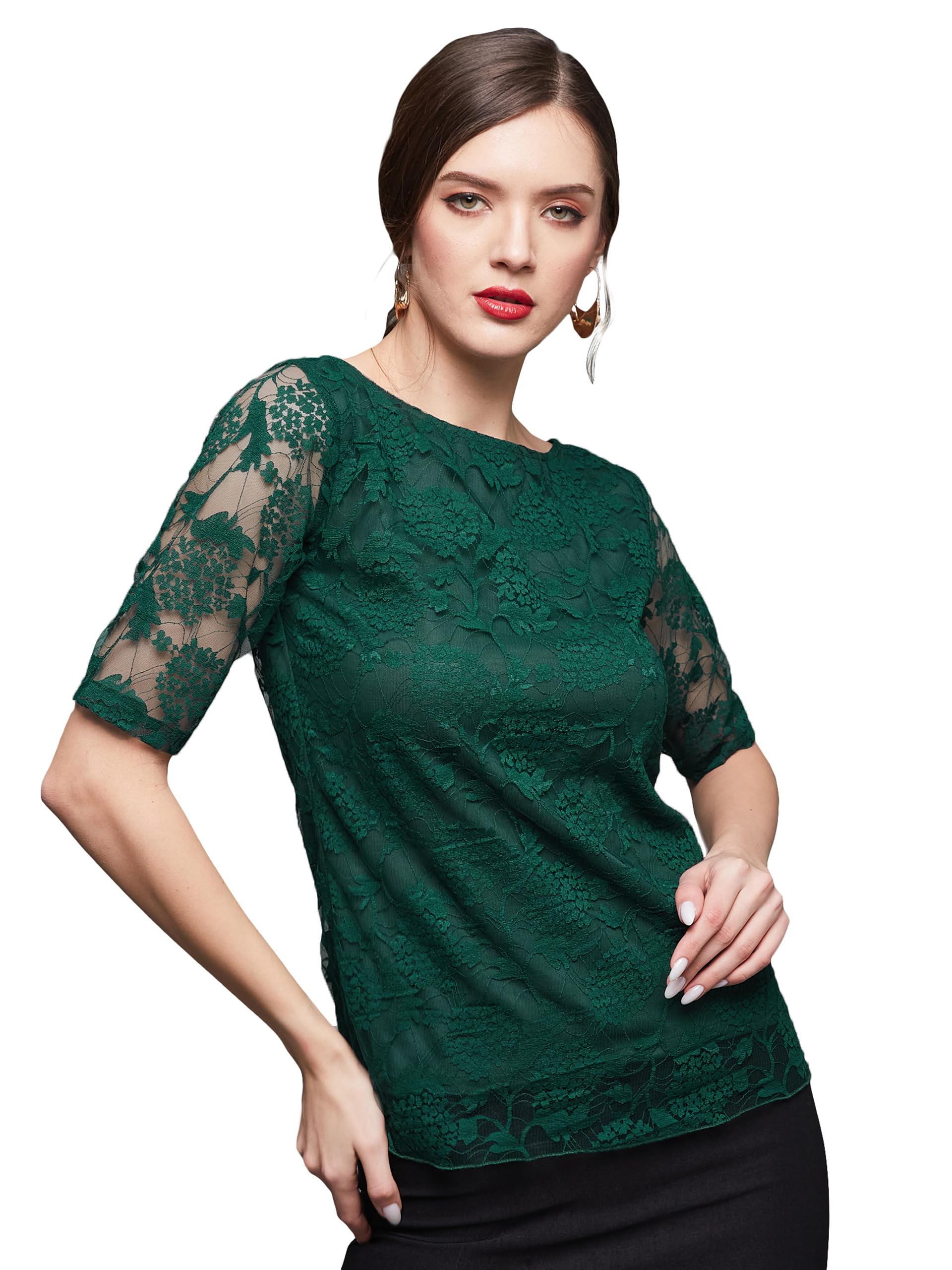 Women's Floral Slim Shirt