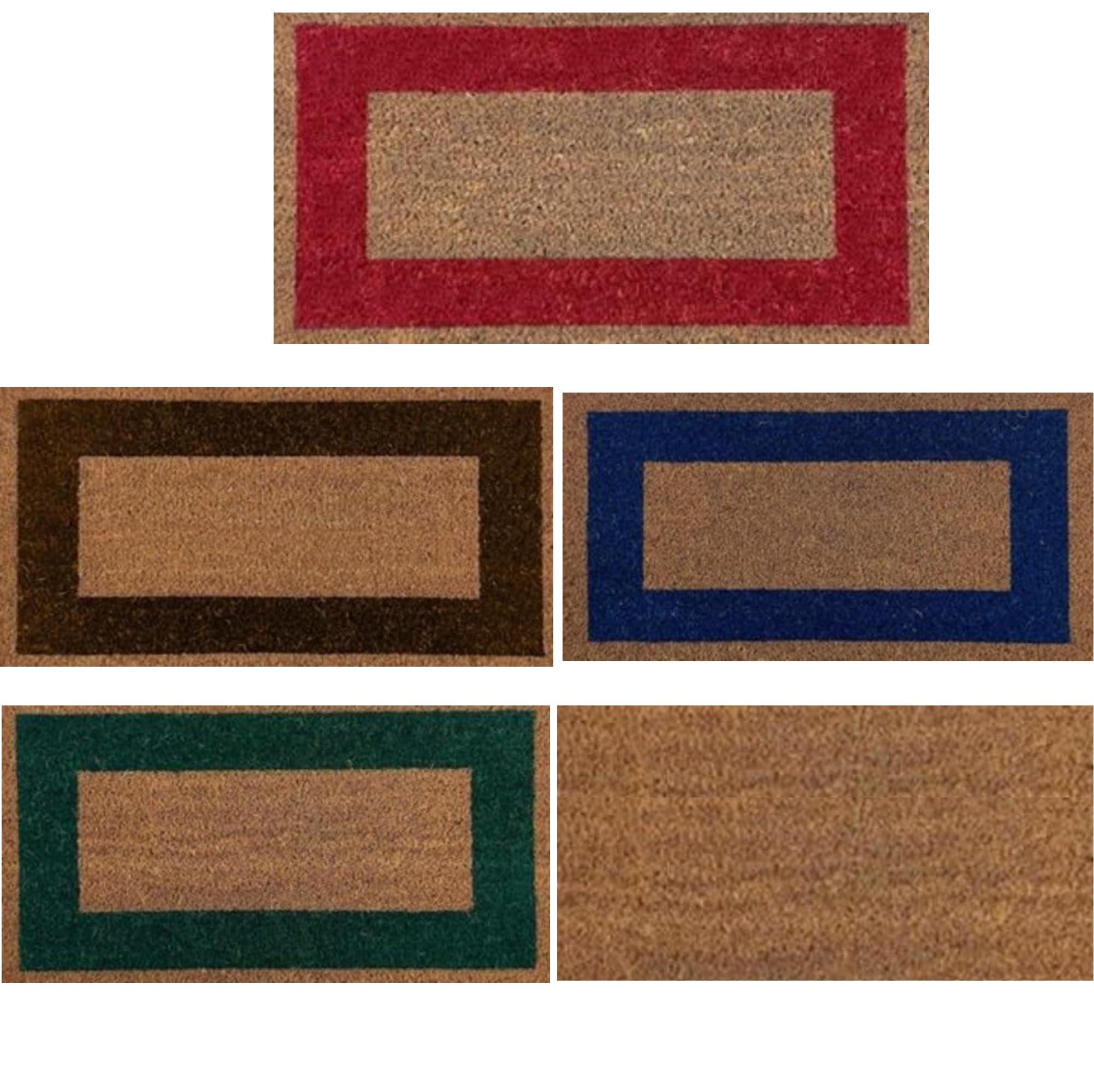 Zerbino in cocco naturale BORDO 14