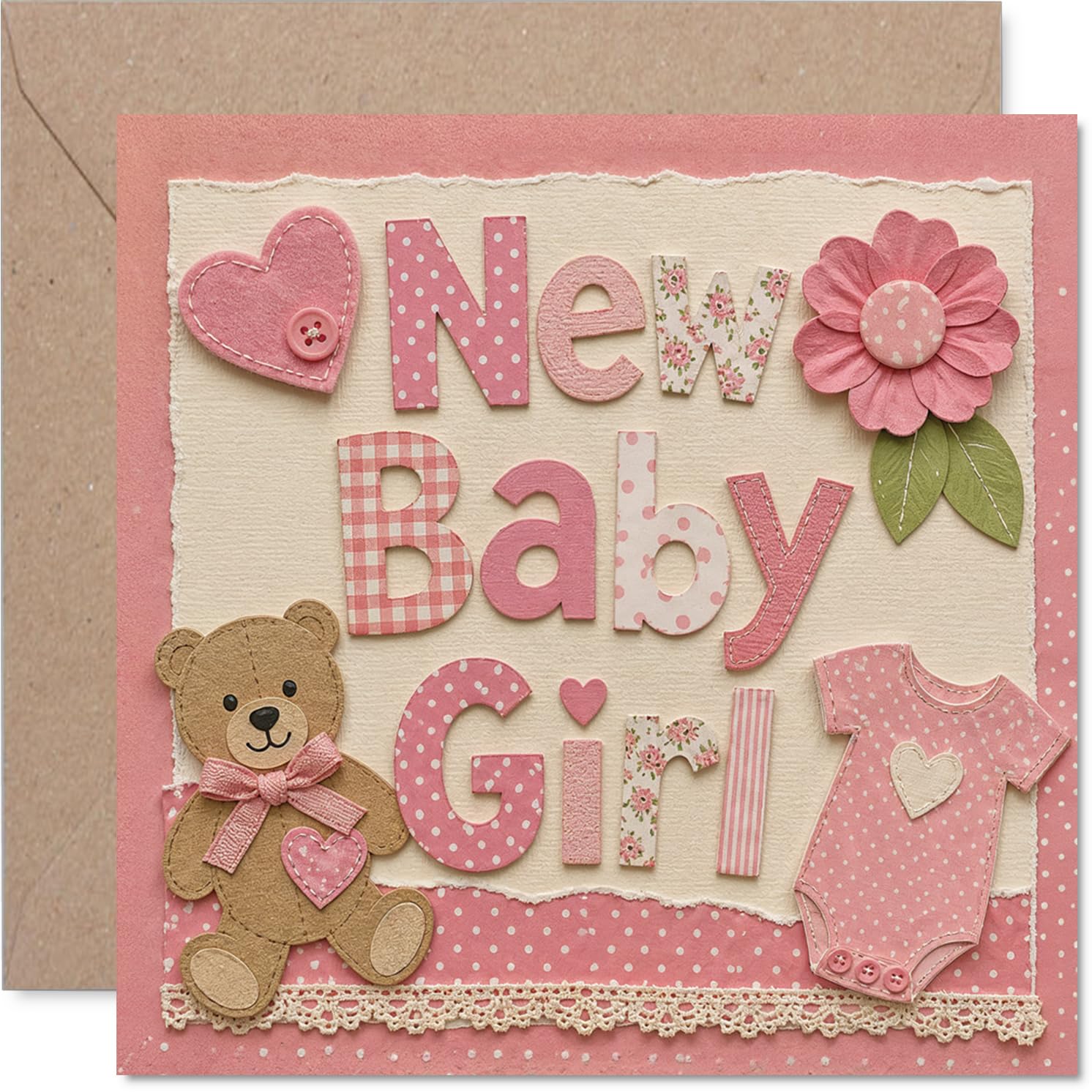 Sweet New Baby Card, Adorable Welcome to the World