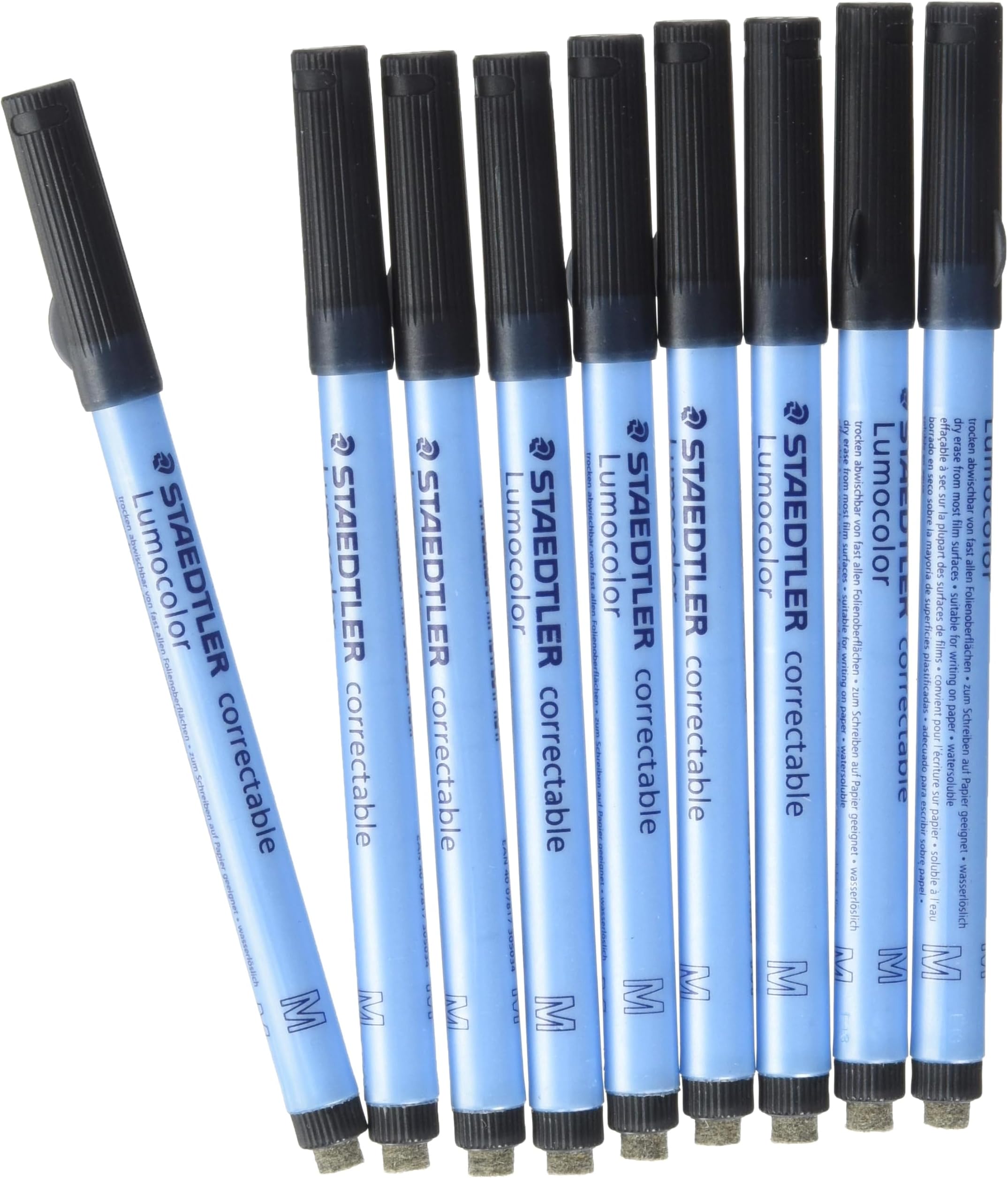 Staedtler Lumocolor correctable Pens, 305MWP4 Dry Erase