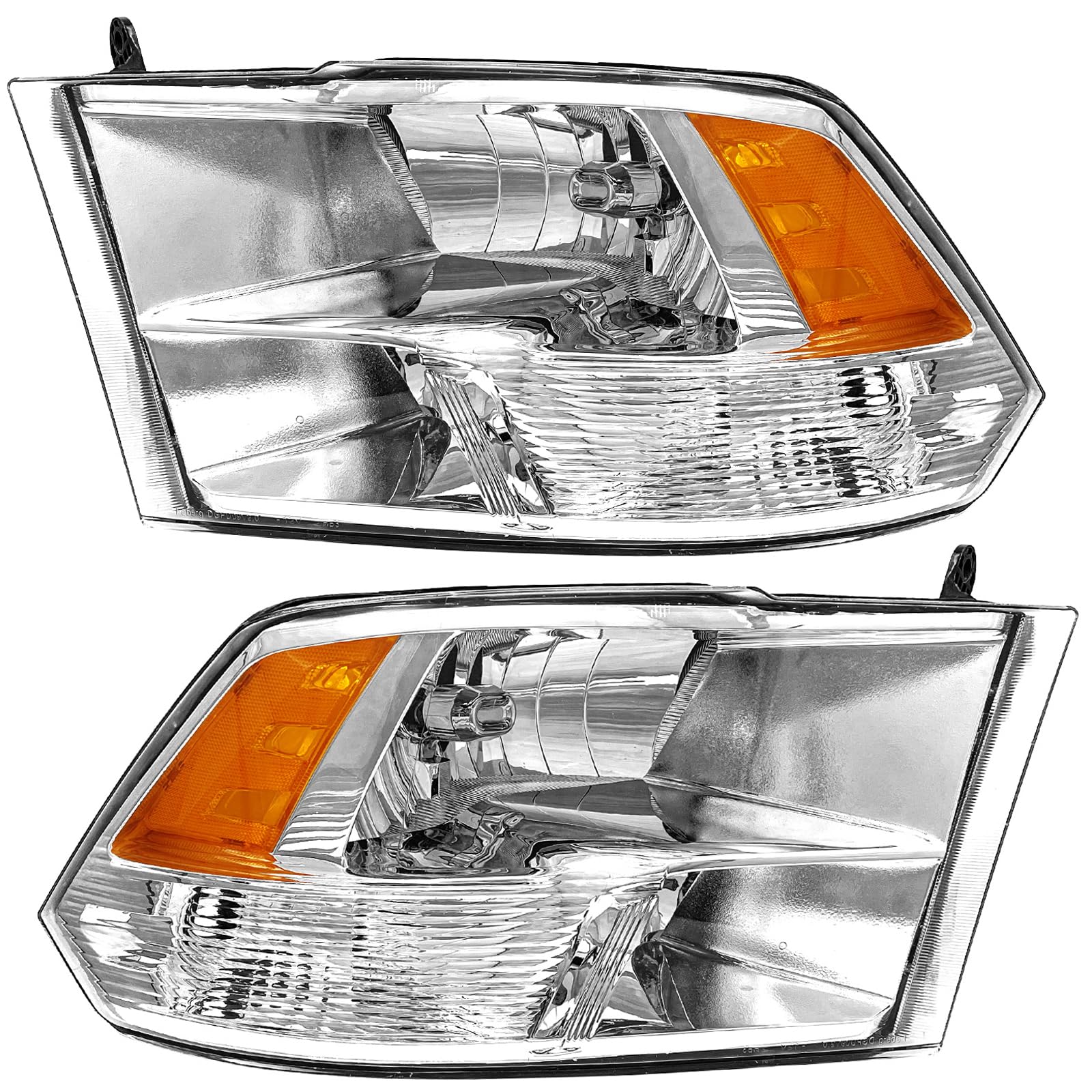 Headlights Assembly Compatible with 2014 Dodge - 2014 dodge ram 1500 headlights