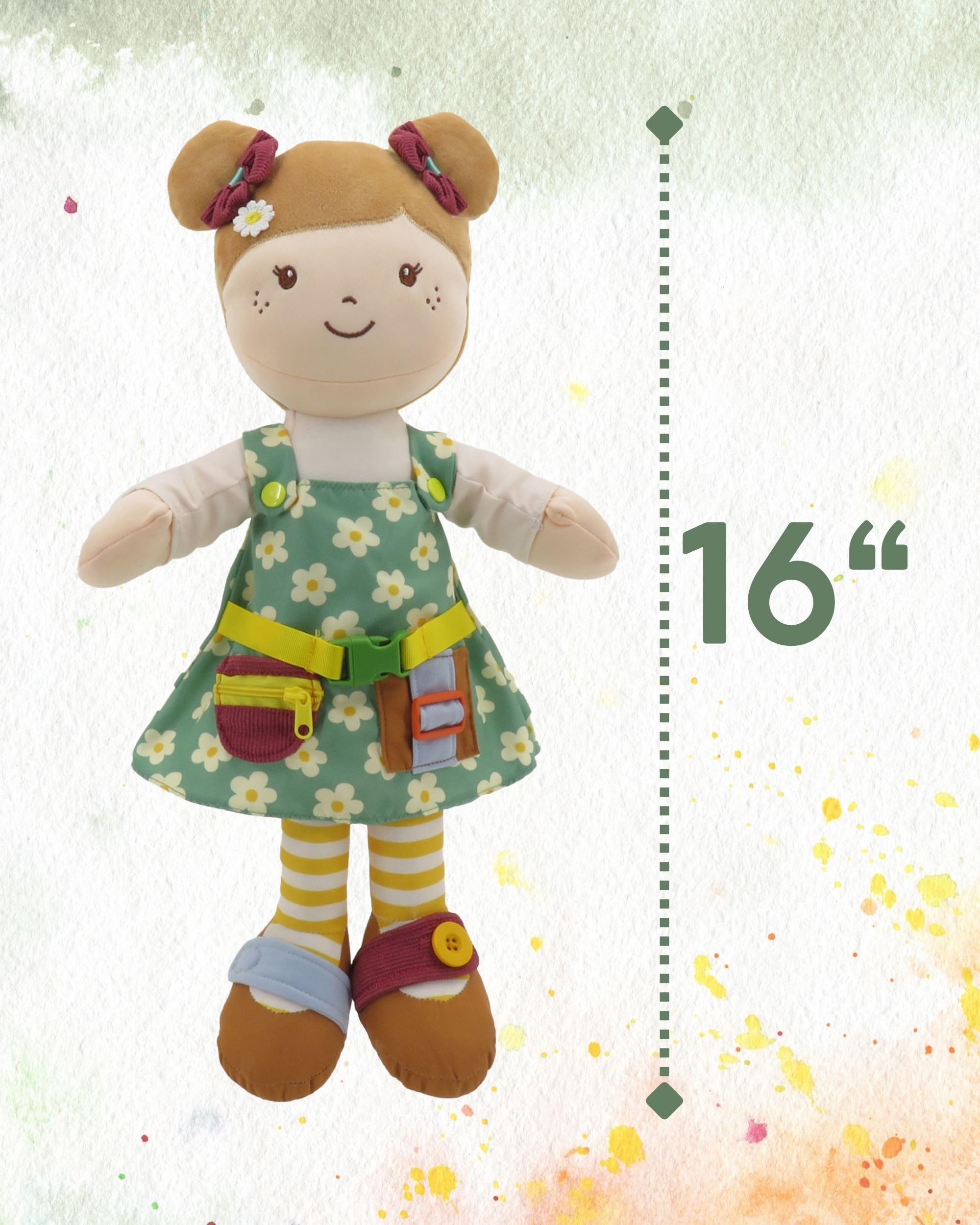 Linzy Educational Sarah Cloth and Cloth Doll : Amazon.ca: Toys & Games