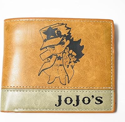 ジョジョの奇妙な冒険 5部 黄金の風 ジョルノ かぶせ長財布 ブラック