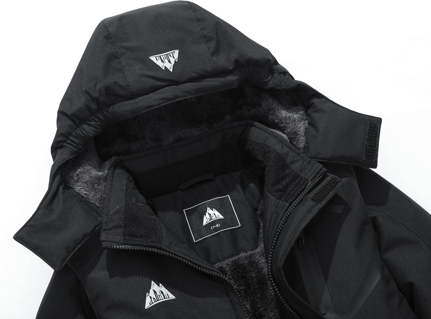 SOBAPRA Kids Waterproof Ski Jacket Winter Coat Boys and Girls Fleece Snowboarding Jacket - Image 4