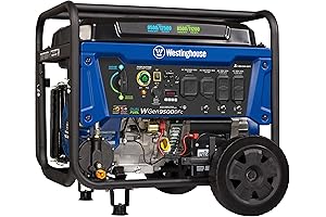 Westinghouse Outdoor Power Equipment 12500 Peak Watt Dual Fuel Home Backup Portable Generator