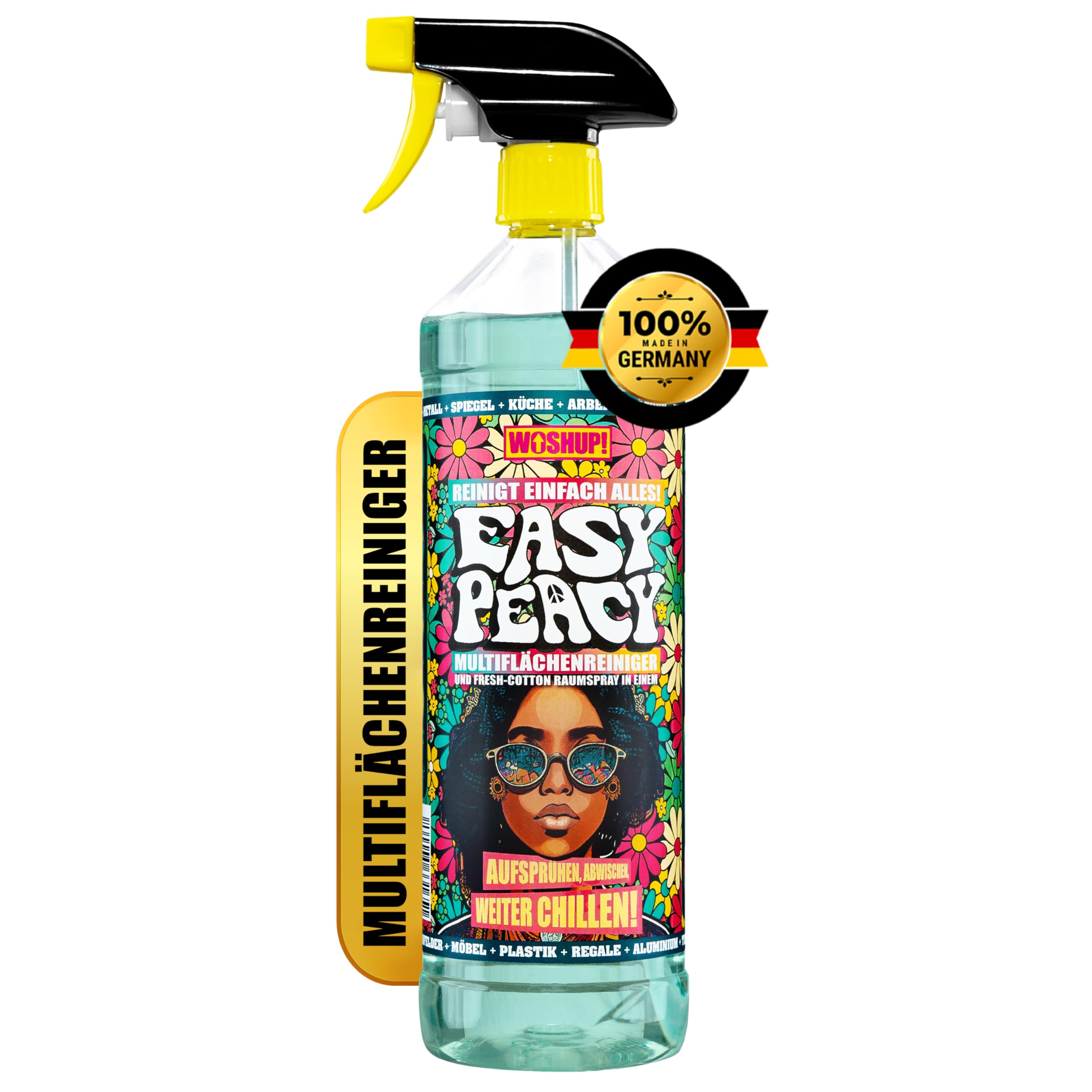 WOSHUP! Easy Peacy Allzweckreiniger Spray
