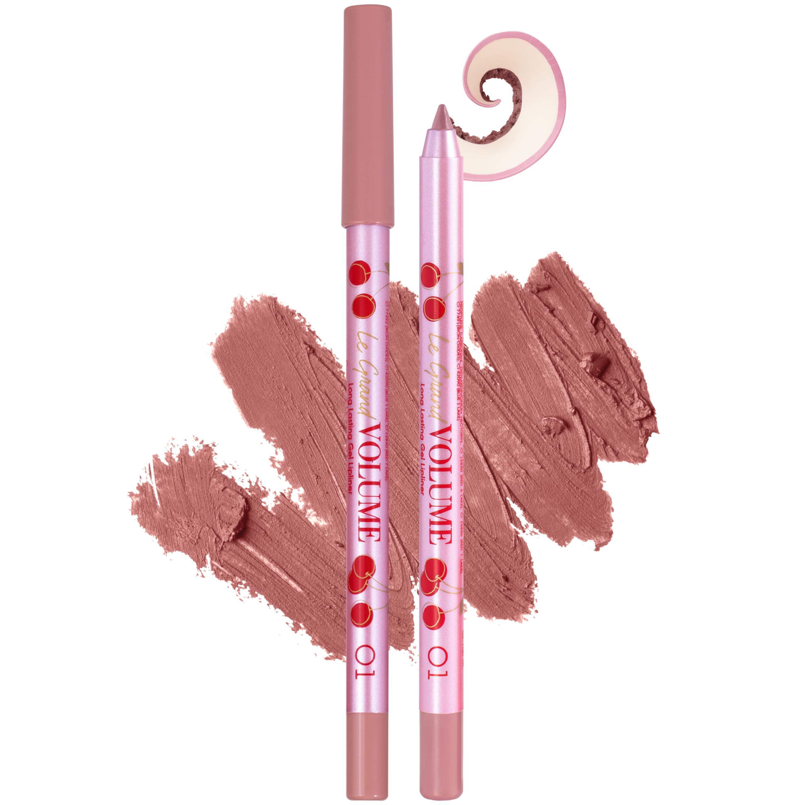Vivienne Sabo - Long lasting gel lip liner/rayon gel a levres liner Constance 01 - light nude