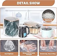 Vista 5 de 40 PCS Kitchen Disposable Dust Cover, Appliance Dust Covers, Thickened Elastic Dust Cover for Air Fryer, Blender, Coffee Maker, Slow Cooker, Toaster