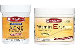 10% Sulfur Acne Treatment for Face & Body W/ Vitamin E