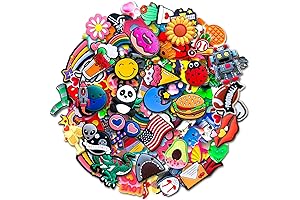 Vast Collection of Random Clog Charms Adorn Your Footwear