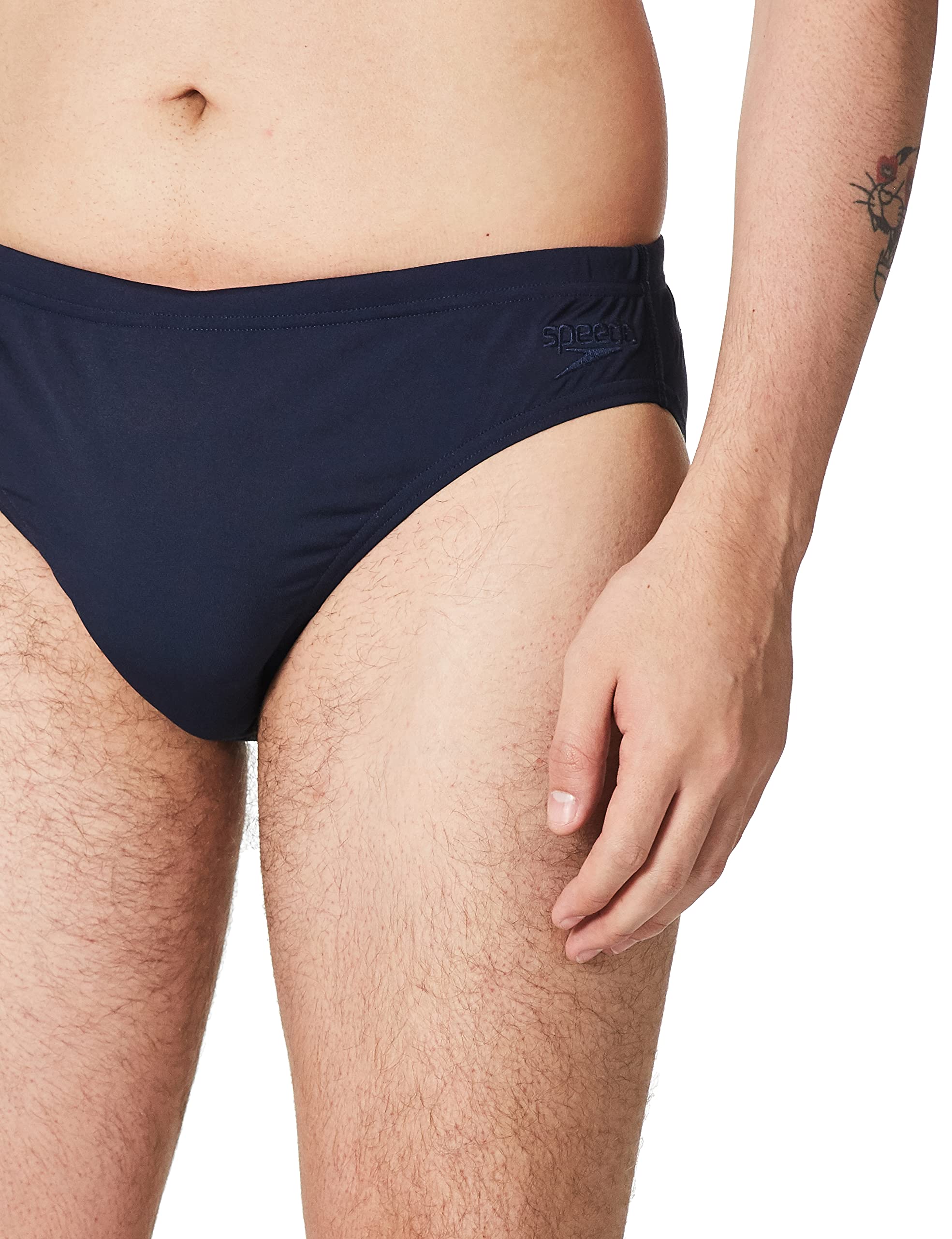 Speedo Essentials Endurance + Calzoncillos de 7 cm para Hombre, Color Negro