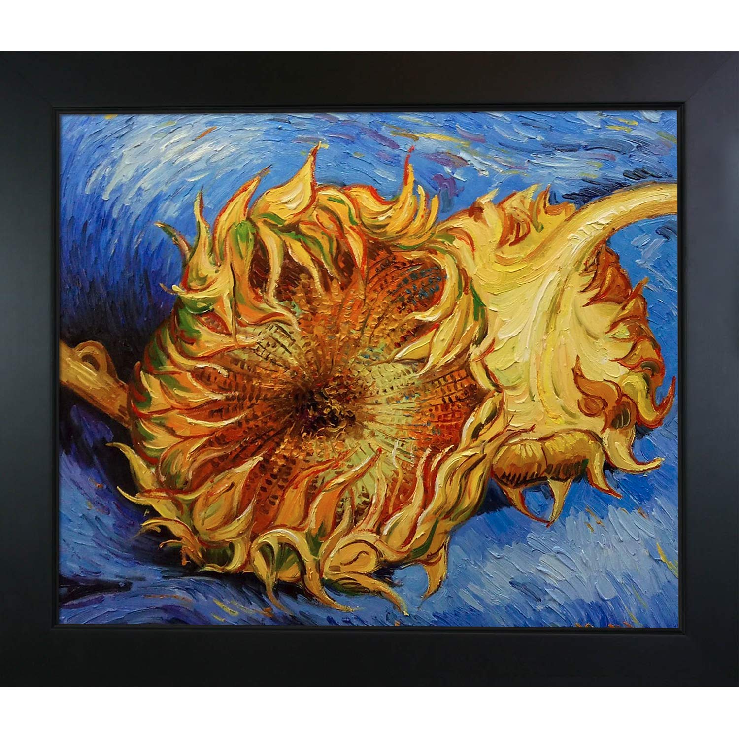 Amazon.co.jp: overstockArt 2カットひまわり 新時代 ブラック