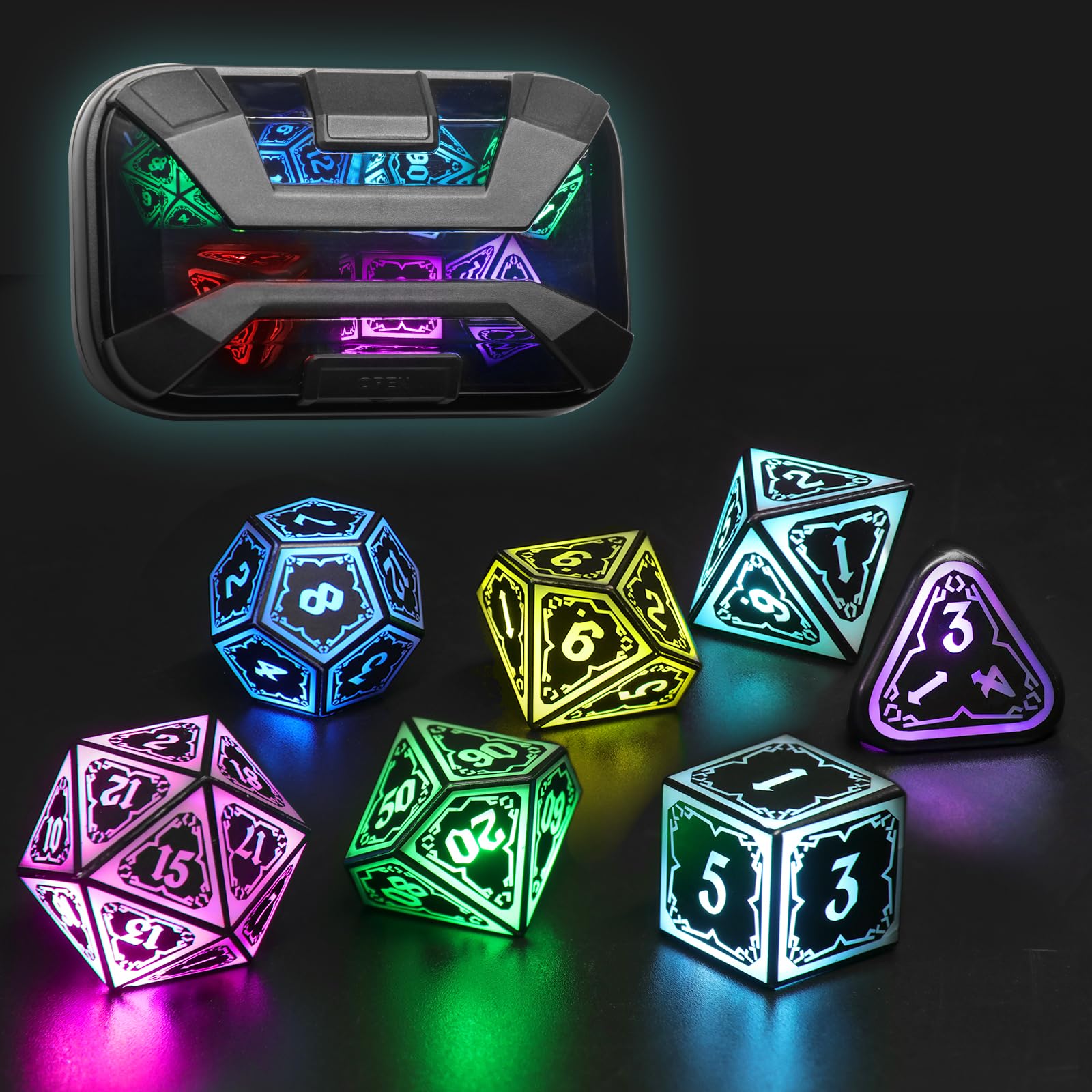 LED DICE SET 