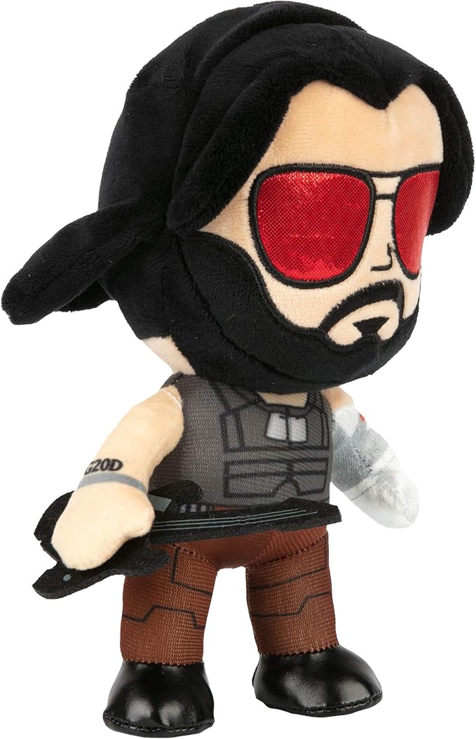 Putting a Game on a Service Always Hurts Sales 9 JINX Cyberpunk 2077 M8Z Johnny Silverhand Plush Stuffed Toy, Multi-Colored, 8.75 Tall