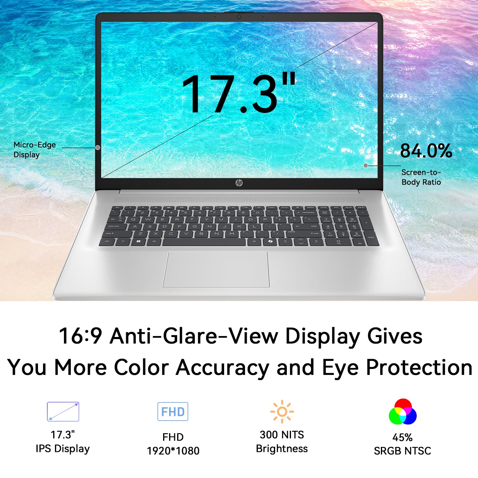 Amazon.co.jp: HP 17 ビジネスノートパソコン、17.3インチ FHD IPS