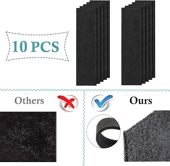 2 Pack Replacement FLT4825 Filter B with 10 Pack Carbon Pre-Filters