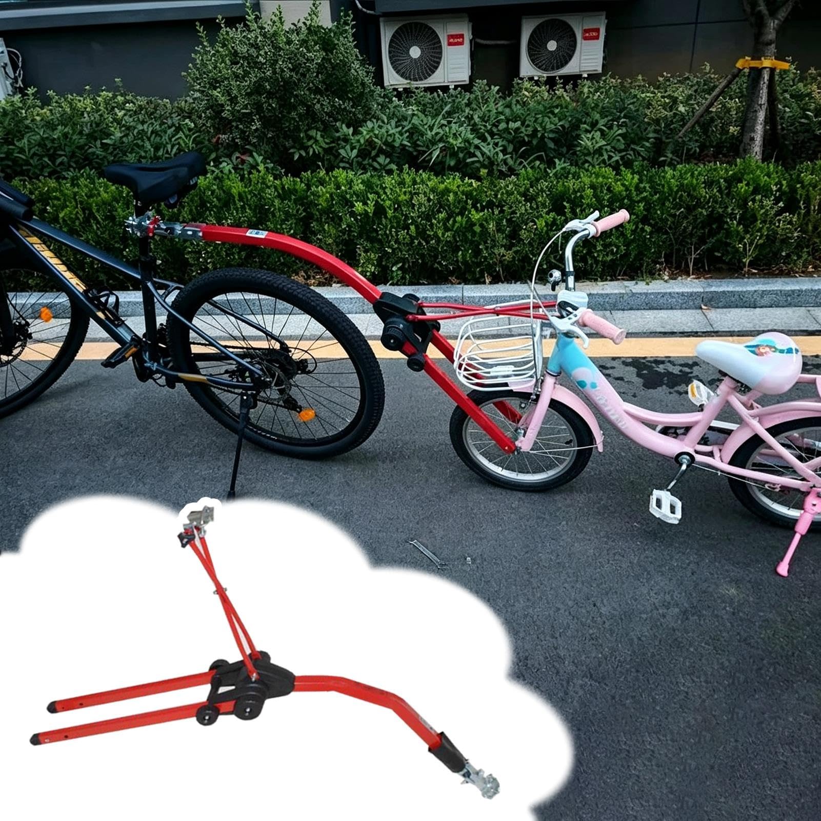 UrbanUp Barre de Remorquage Connecteur Fiable pour Remorque de Vélo Enfant