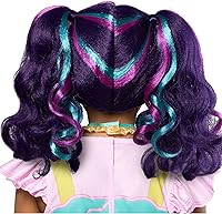 Vista 3 de Rubies Unicorn Academy: Ava Banji peluca para niños, niña sin