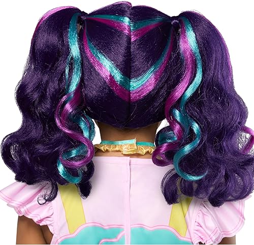 Miniatura 3 de Rubies Unicorn Academy Ava - Peluca ondulada para niños y niñas, para fiestas temáticas y Halloween, talla única