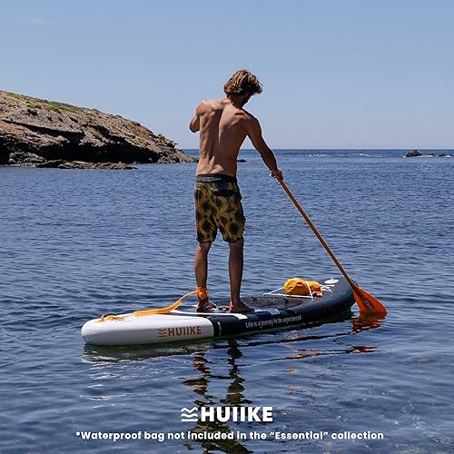 Miniatura 115 de HUIIKE Tabla de remo inflable para adultos con accesorios incluidos, remo, aletas, bomba. Tabla de remo de pie, gran estabilidad y resistencia. 10