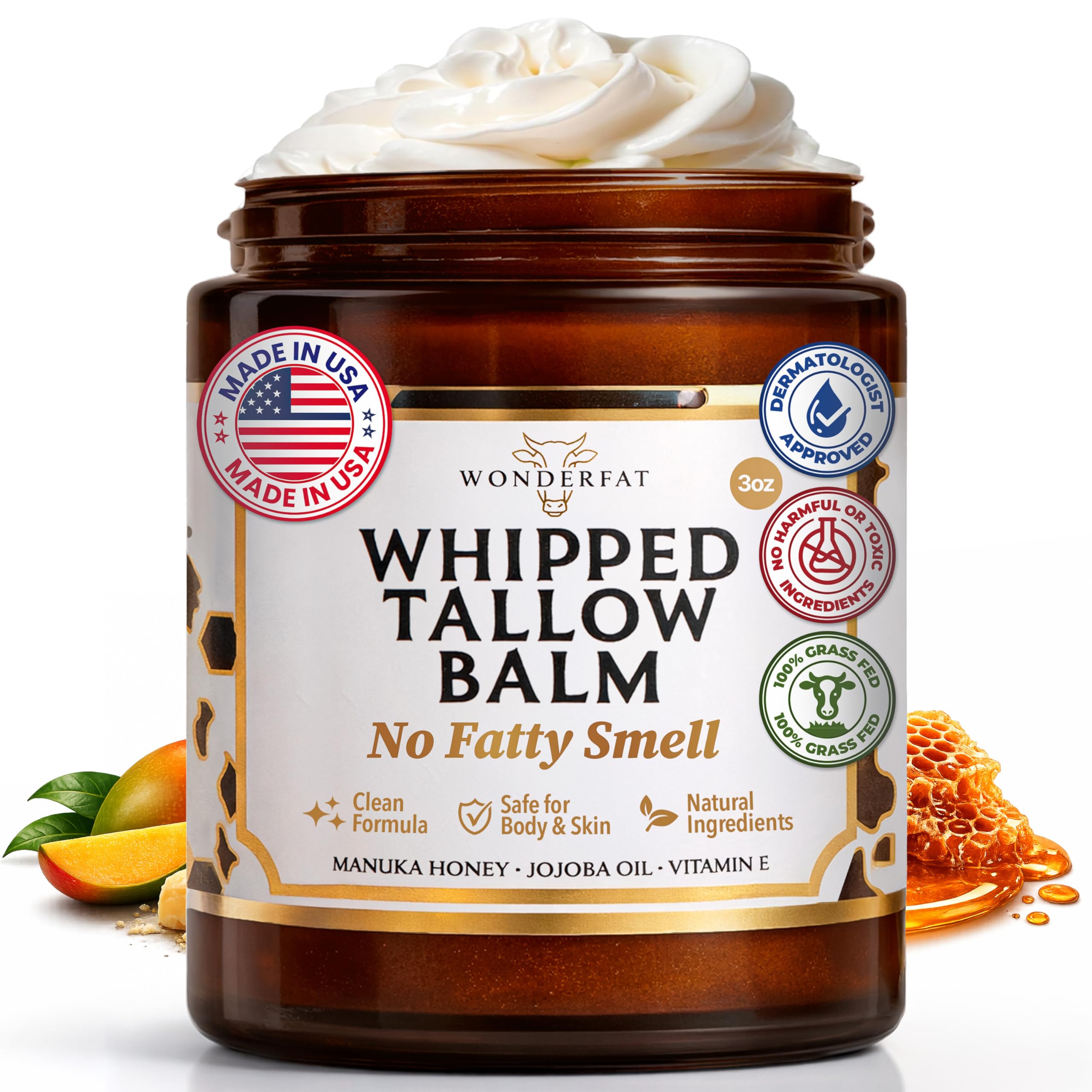 Grass-Fed Whipped Tallow Balm