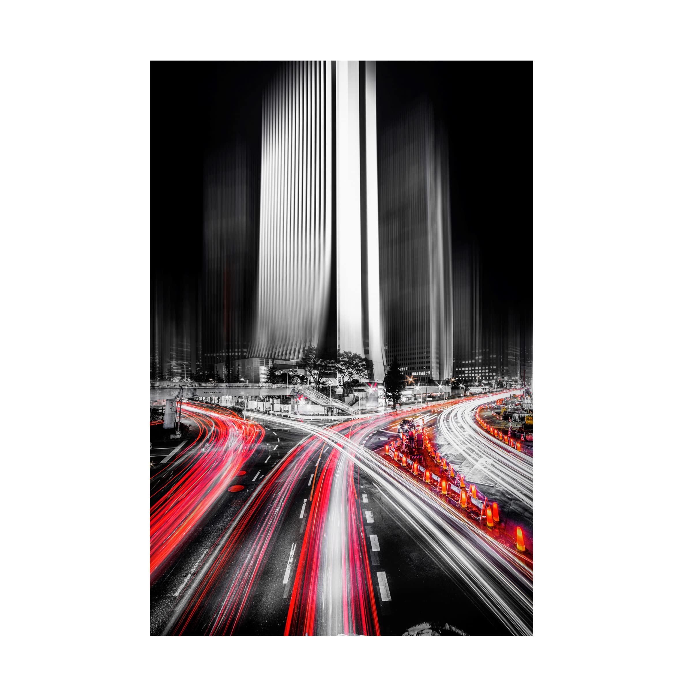 Trademark Fine Art 'Night Flow' Canvas Art by Takashi Suzuki