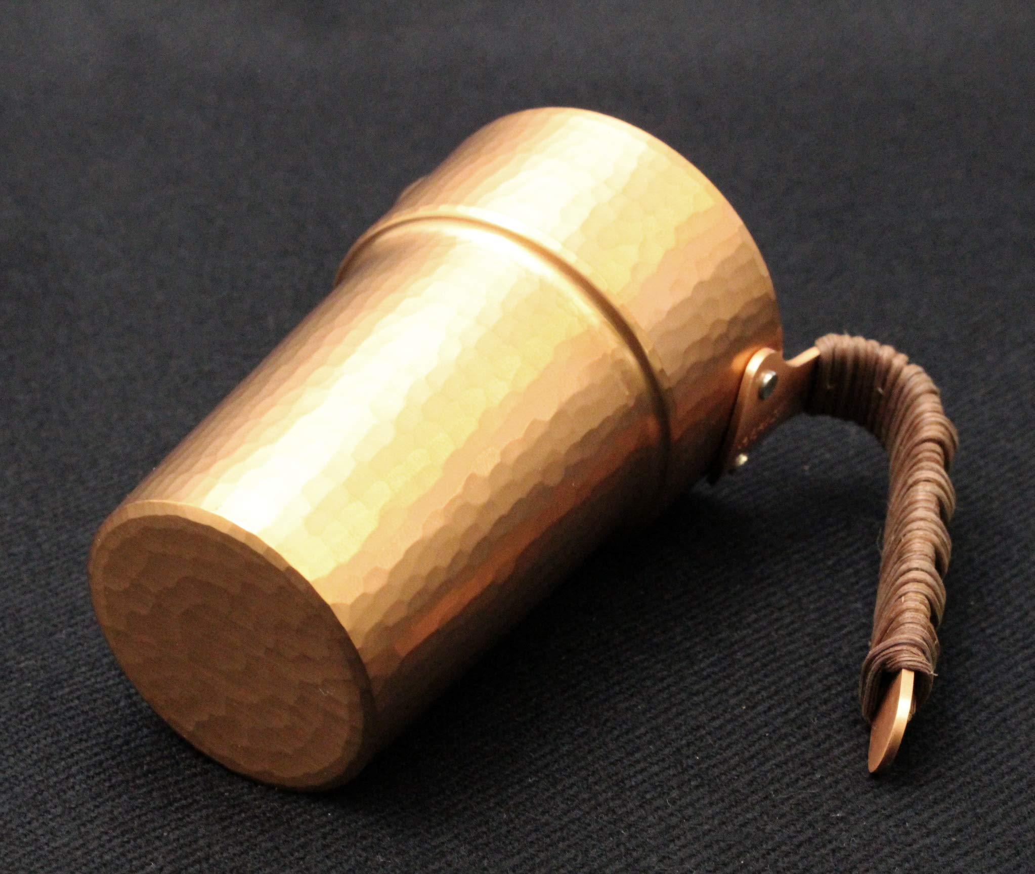 Amazon.co.jp: 新光堂 日本製 純銅 チロリ(酒たんぽ)1合用 手打ち  