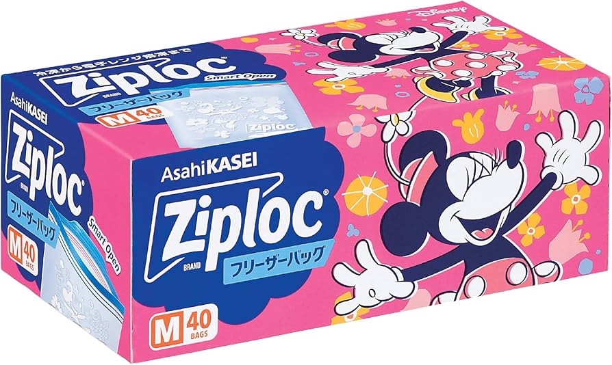 Amazon.co.jp: Ziploc 【限定デザイン】ジップロック フリーザー