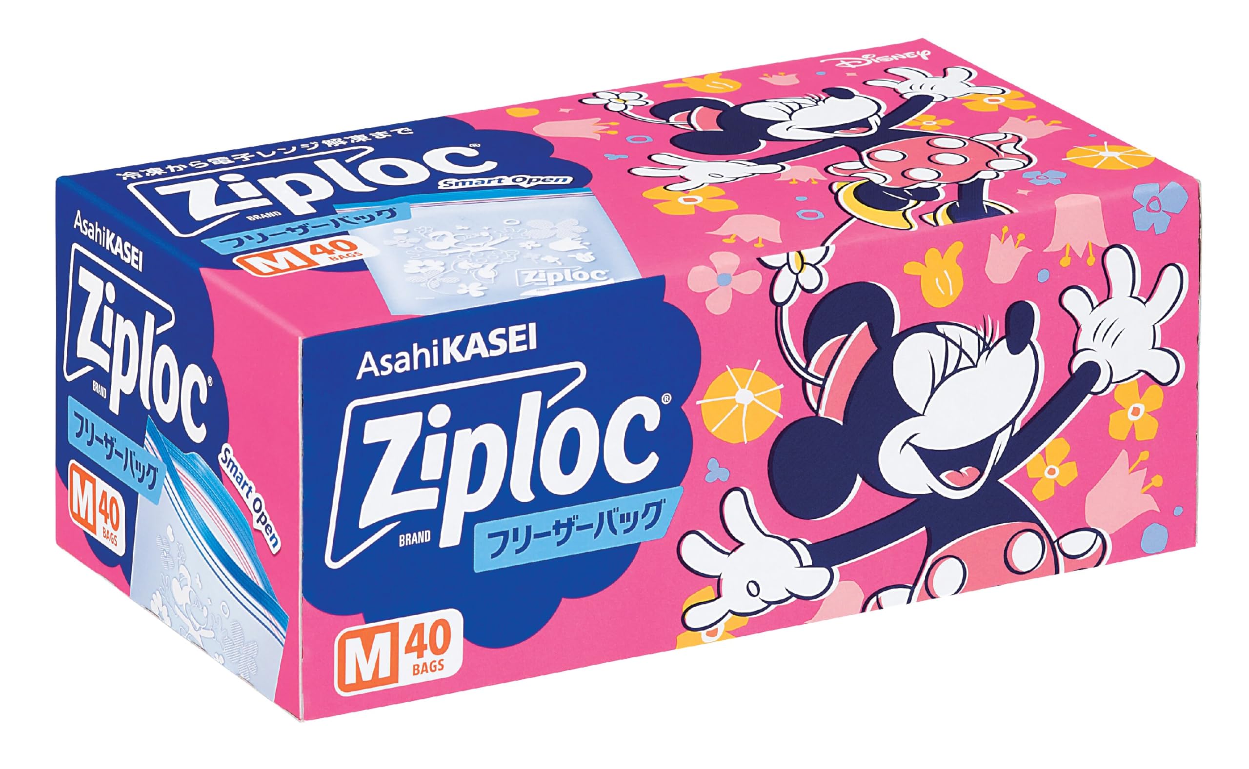Amazon.co.jp: Ziploc 【限定デザイン】ジップロック フリーザーバッグ
