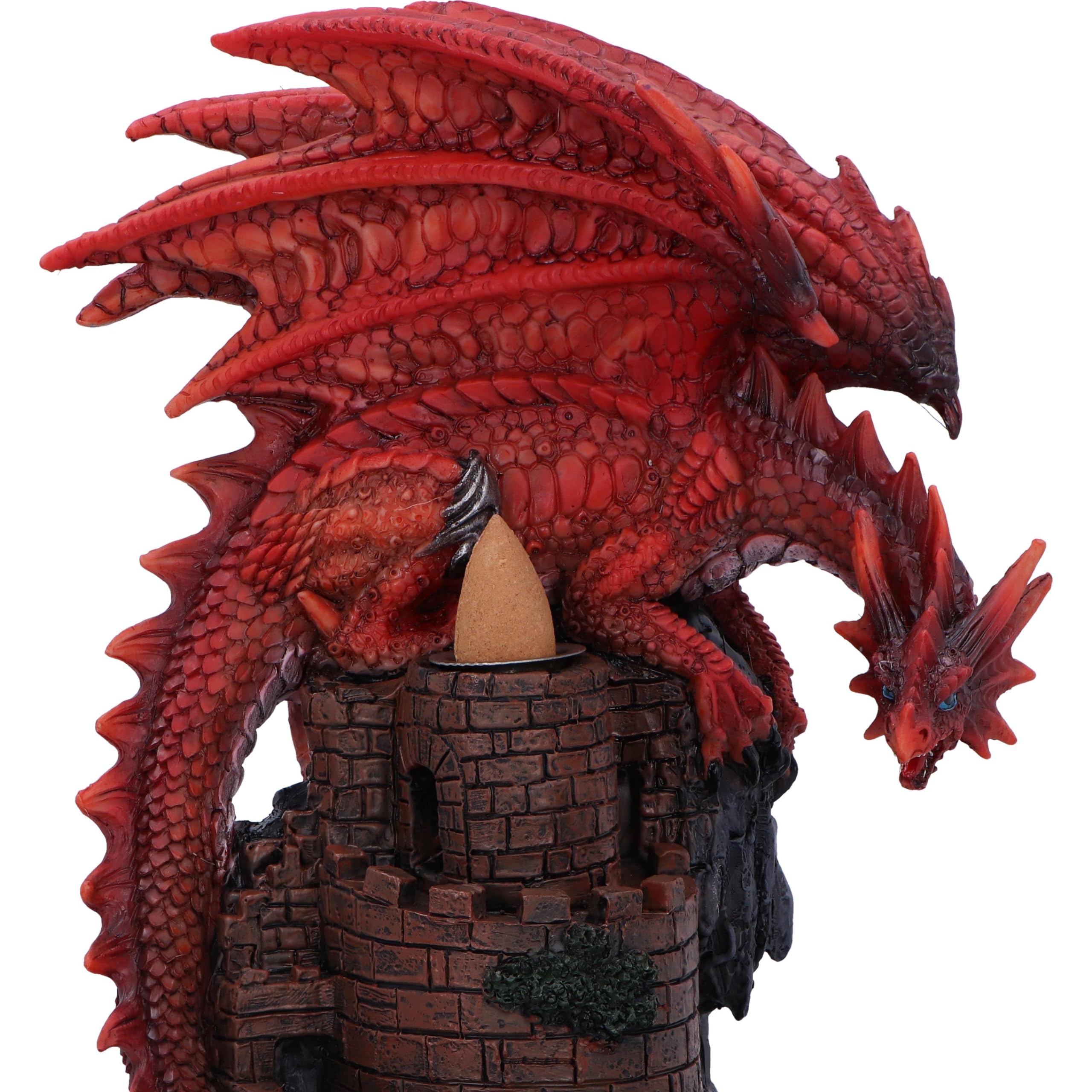 Nemesis Now Crimson Keep Backflow Non Specificato Porta incenso multicolore poliresina