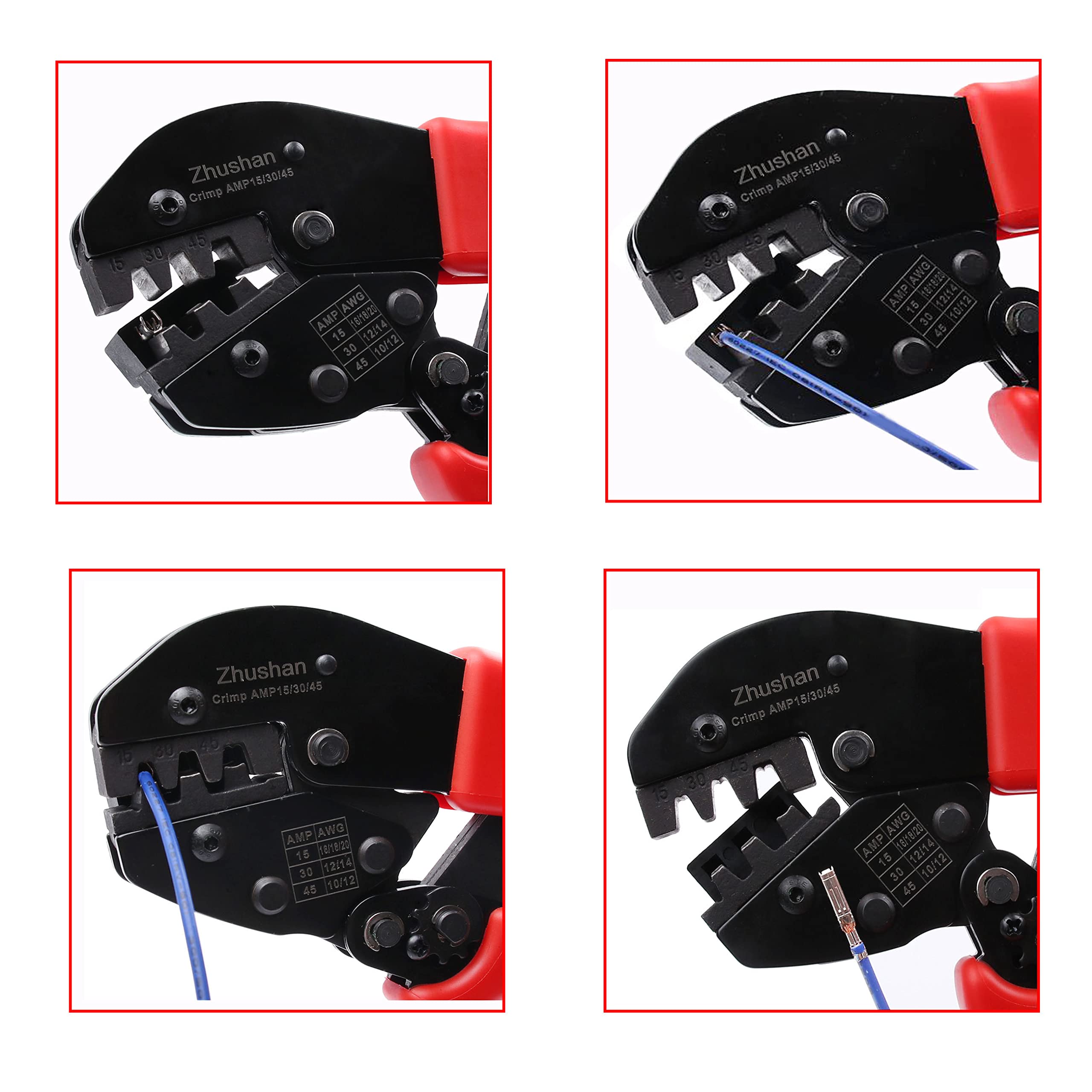 Anderson Powerpole Crimper,Zhushan Ratcheting Wire Crimper Tools and