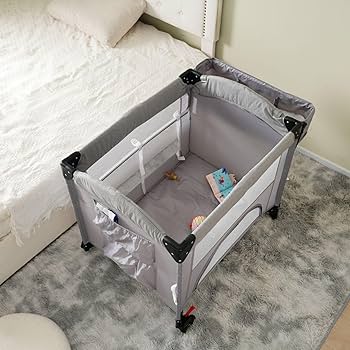 Amazon.co.jp: 折りたたみ式ベビーベッド ベビーサークル 添い寝 Amazon.co.jp: 折りたたみ式ベビーベッド ベビーサークル 添い寝