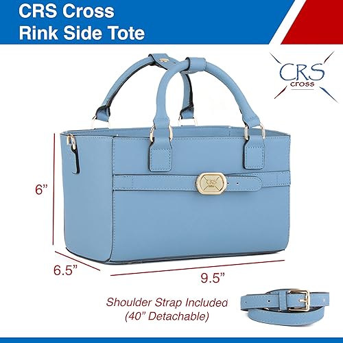 Miniatura 5 de CRS Cross Rink Side Cube Tote - Bolsa de accesorios para patinaje artístico, patinaje sobre hielo, patinaje sobre ruedas, patinaje en línea, ballet,