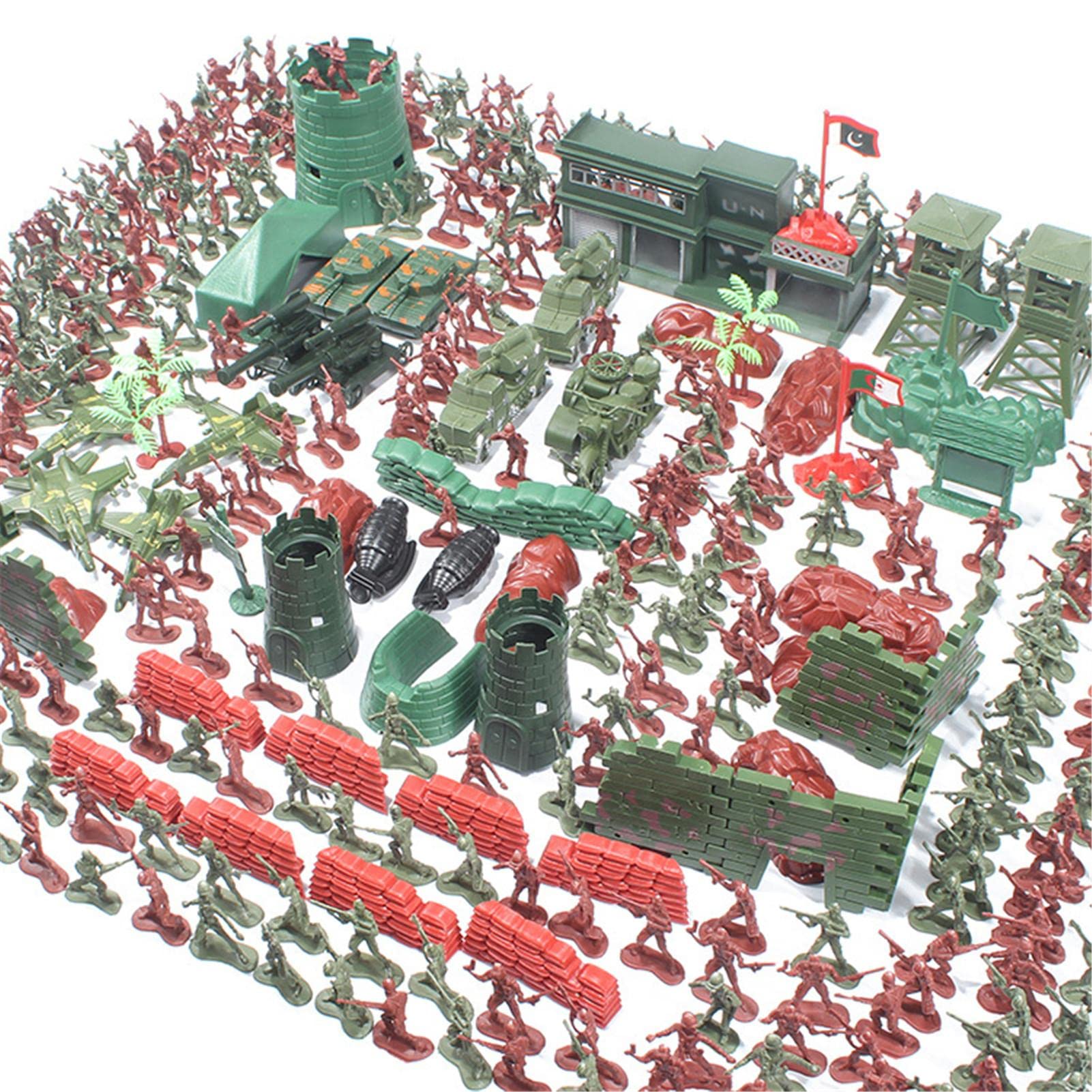 Amazon.co.jp: ミニアーミーメンのおもちゃ、革新的な完全なアーミー