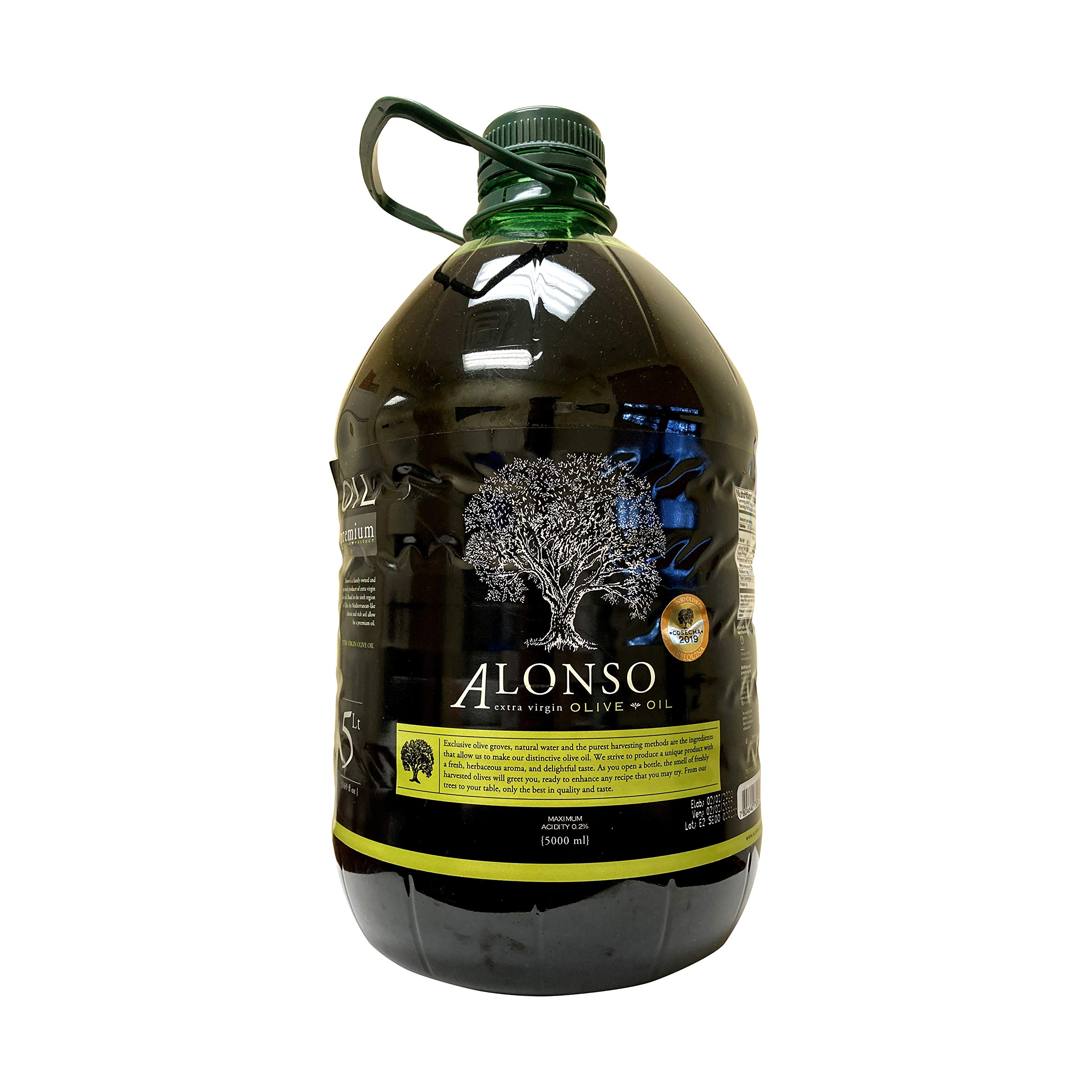 Amazon.com : Alonso Extra Virgin Olive Oil, Chilean, High