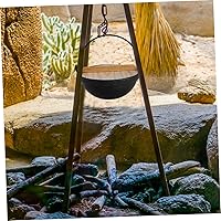 Vista 9 de Olla pequeña con tapa, utensilios de cocina antiadherentes, mini horno, Nabe, fideos, ollas calientes, horno de hierro fundido, olla para barbacoa