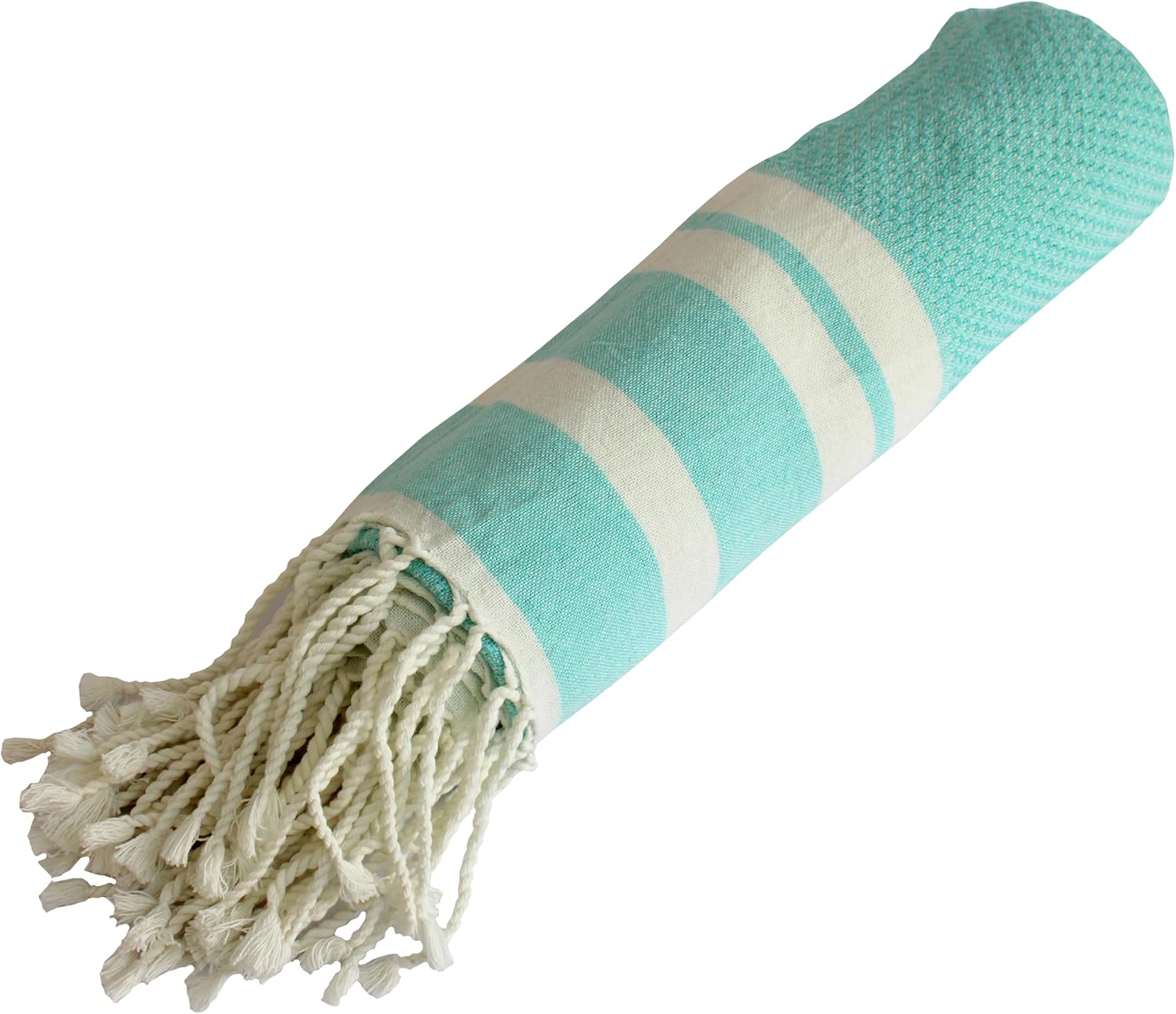 Superior Absorbent 100% Cotton Bath Towel - Ideal for Beach & Travel, Quick-Dry, Lightweight | Fast Drying | Multi-Purpose Towels | Striped (Smoke) (Brown)