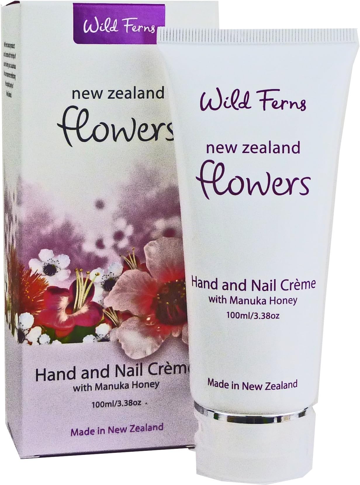 Wild Ferns 77833 Flowers Hand and Nail Cream with Manuka Honey 100 ml