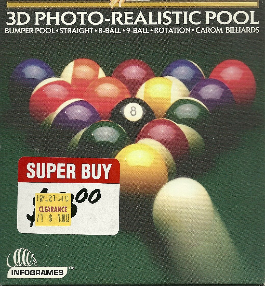 Real Pool - 3D Photo-Realistic Pool (Bumper Pool, Straight, 8-Ball, 9-Ball, Rotation, Carom Billiards)