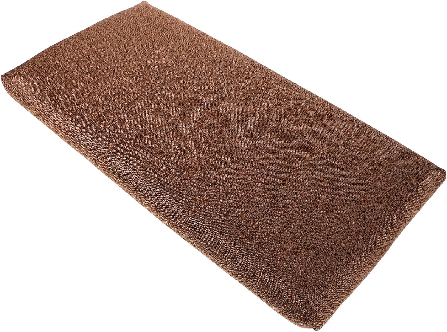 Hemoton Wooden Folding Meditation Stool Ergonomic Prayer Bench for Knee Support Compact Foldable Auxiliary Chair for Yoga and Mindfulness Practice