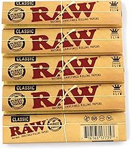 Raw King Size Slim Rolling Papers Pack of 5