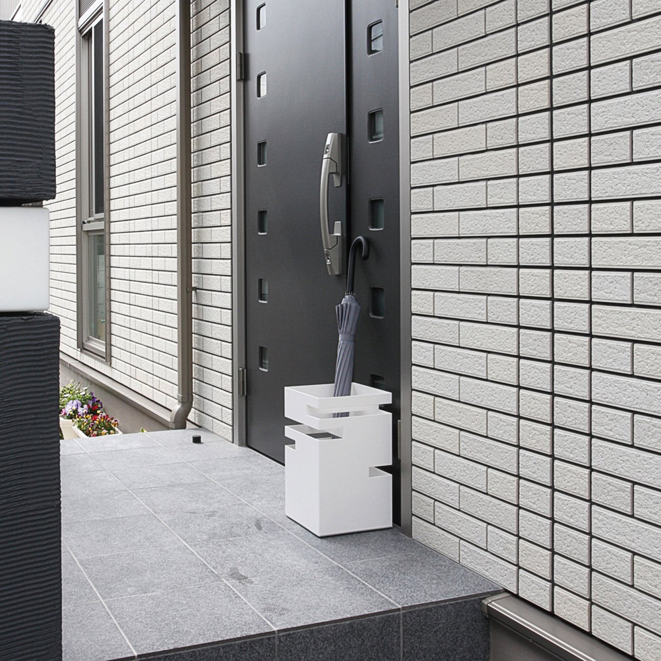 Amazon｜Tidy (ティディ) 傘立て テット ホワイト UB-275-000-7｜傘