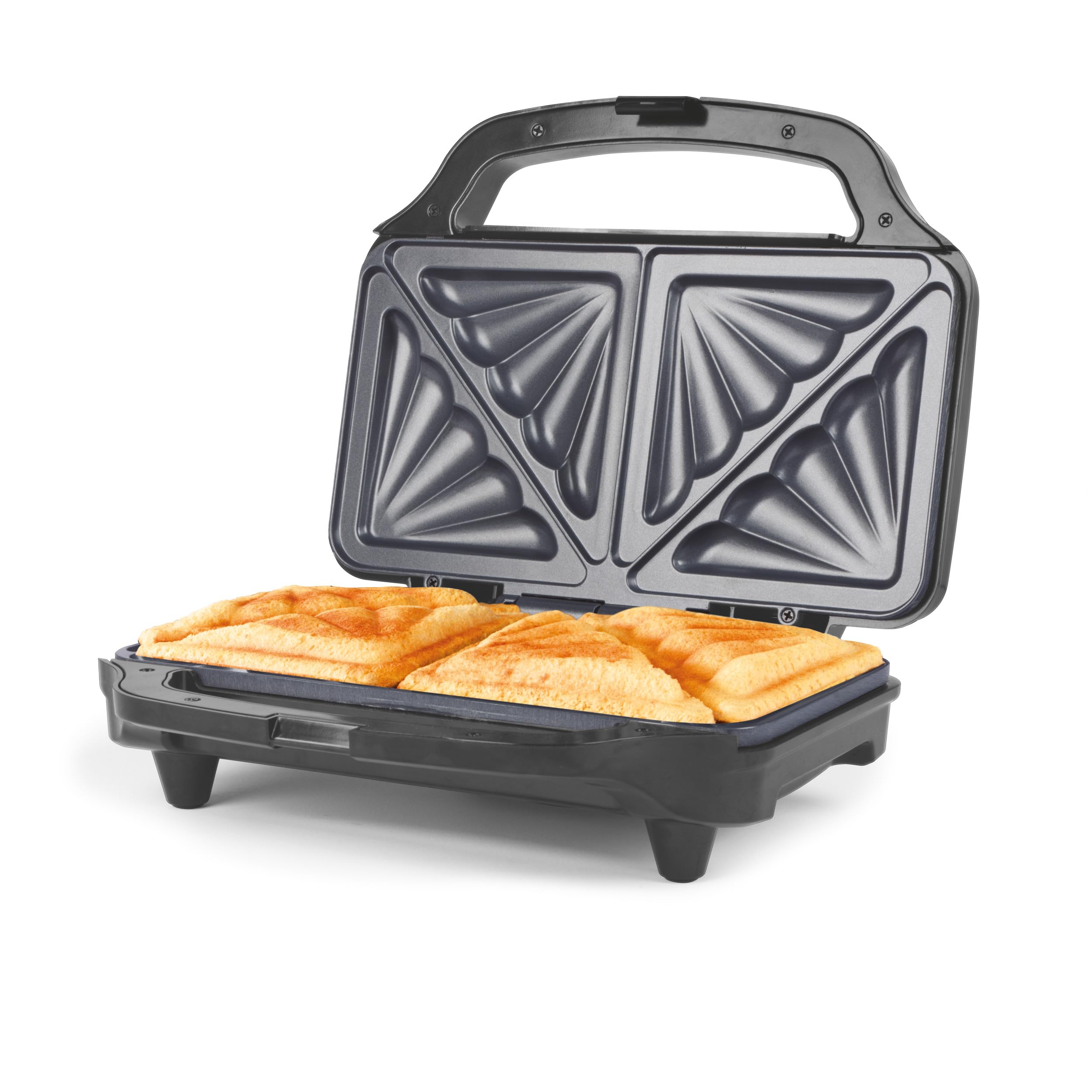 Toaster à Sandwich Salter Forme Sac à Main - Antiadhésif, 750W, 2 Sandwiches, Rose Doré