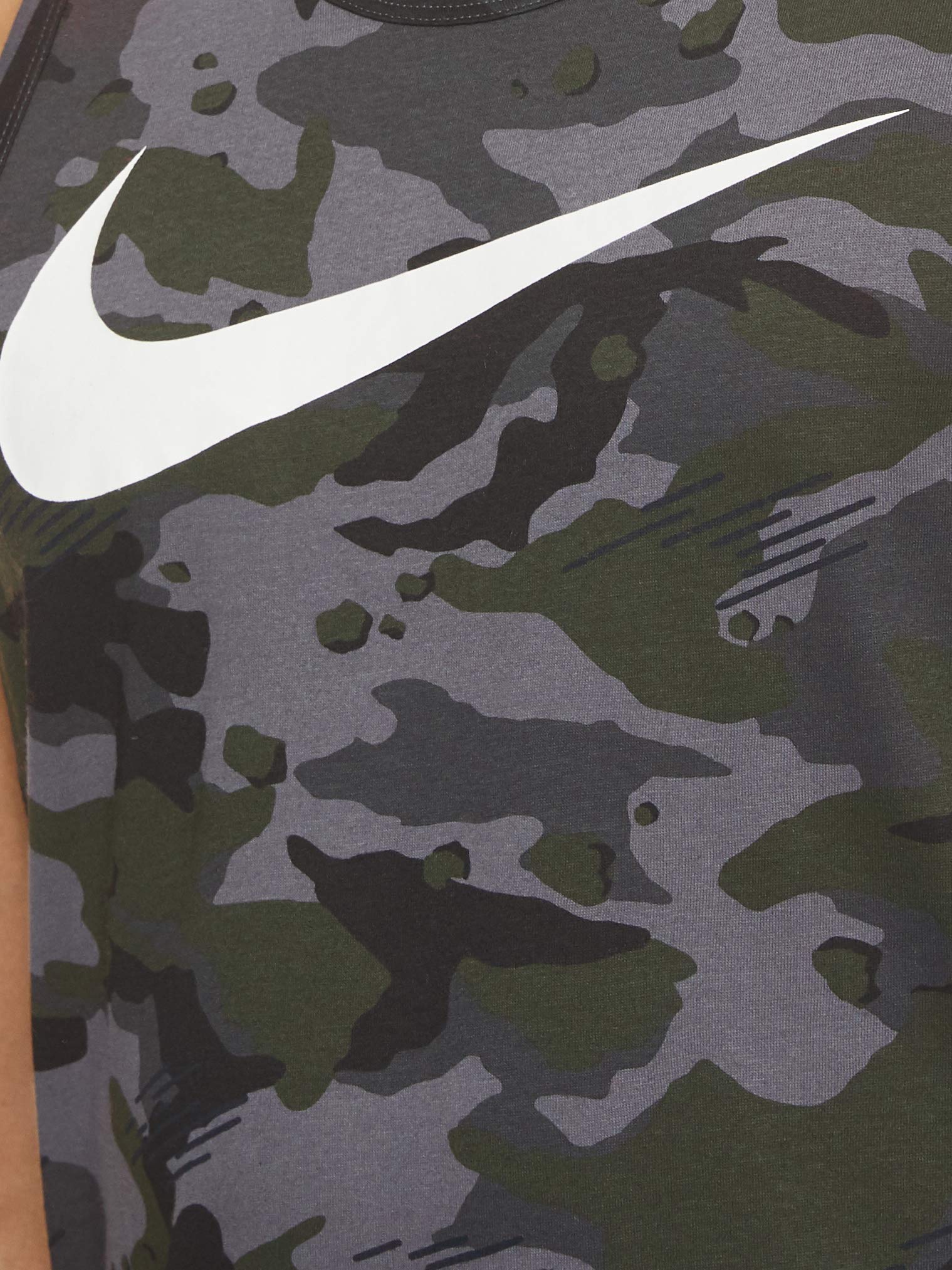 nike men's dry camo swoosh tank top
