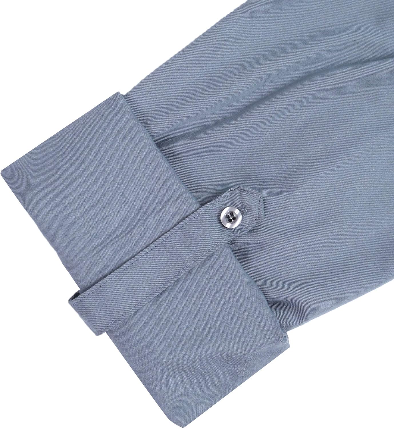 COEVALS CLUB Men's Western Pearl Snap Button Up Casual Cowboy Long Sleeve Two Pockets Work Shirts - Image 4