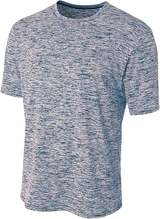 A4 Mens Space Dye Tech Tee